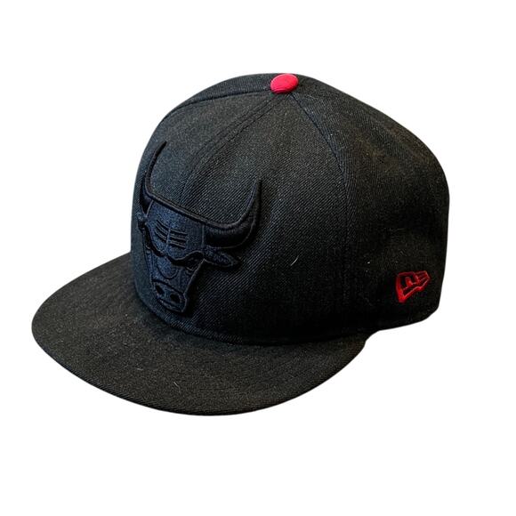 NWOT New Era 9Fifity Snapback Chicago Bulls Grey Black Hat - Picture 1 of 5